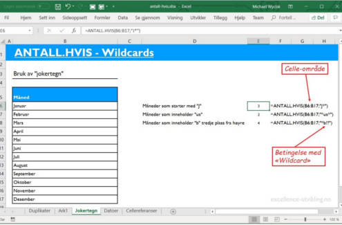 Excel Antall.HVIS thumbnail