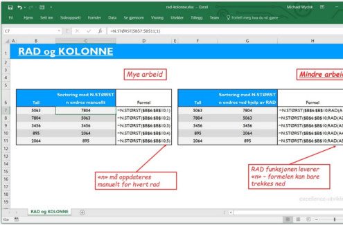 Excel RAD KOLONNE thumbnail